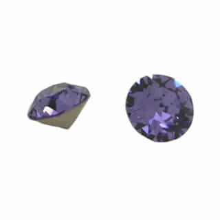 Puntstenen swarovski strass steentjes paars glas sieraden zelf maken