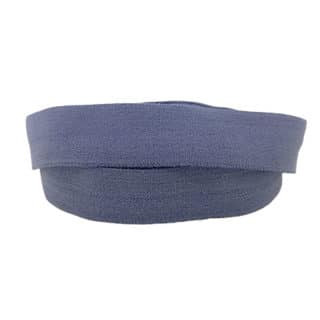 Armband elastiek koord 15mm breed grijs blauw