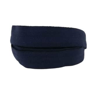 Armband elastiek koord 15mm breed navy donkerblauw