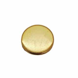 Gouden cabochons 12mm metaal slagstempels