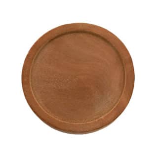 Cabochon hout wood rond setting