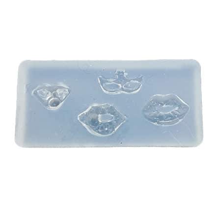 Silicone mal lip masker 3d nail art resin epoxy gieten