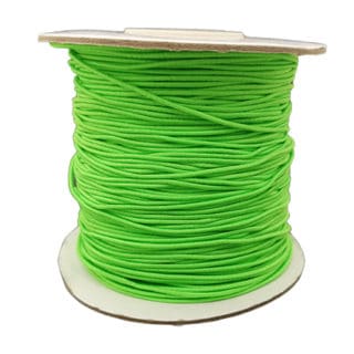 Vel groen elastisch sieraden draad vel groen 0.8mm
