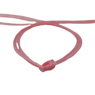 Nylon draad dun 0.3mm licht roze