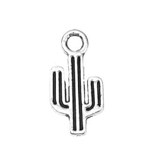 Cactus bedel zilver sieraden maken hanger