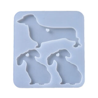 Silicone mal dog hondje