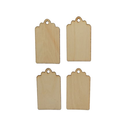 Houten wenskaartje tag zelf maken met tekst houtbranden