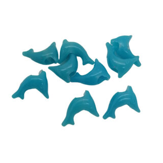 Kralen blauw dolfijnen