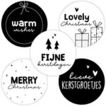Kerst sticker +&euro;&nbsp;0,20
