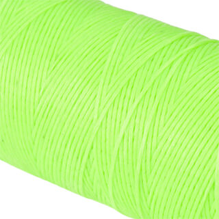 Polyester waxkoord plant 0.3mm neon groen