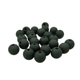 Ronde matte kralen 8mm olijf groen