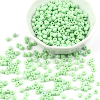 Rocaille kralen 2mm mint groen klein