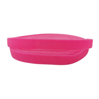 Neon pink elastiek lint Ibiza 1cm breed