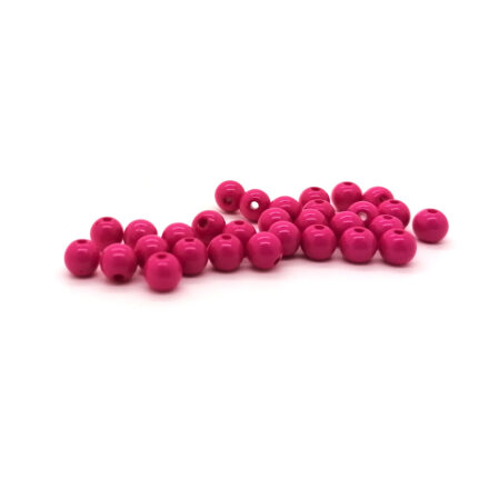 Kralen rond 6mm roze