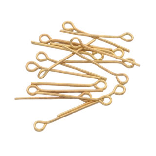 kettelstiften gouden eye pins