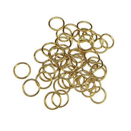 Sieraden buigringetjes 10mm goud