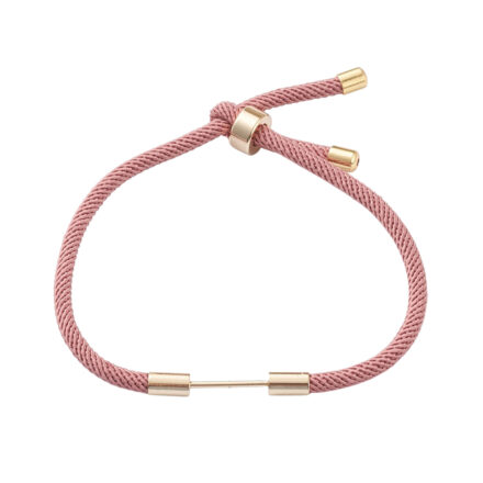 Armbandje oud roze gouden verstelbare sluiting