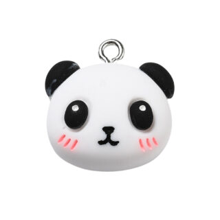 panda bedel zwart wit