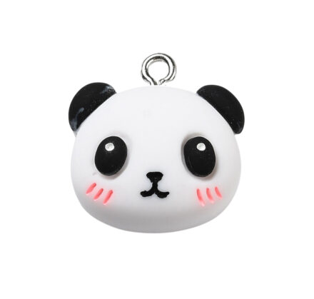 panda bedel zwart wit