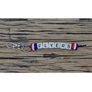 Naamsleutelhanger rood wit blauw grote letters Holland thema cadeautje