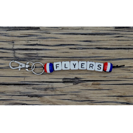 Naamsleutelhanger rood wit blauw grote letters Holland thema cadeautje