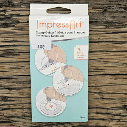 ImpressArt hulplijn stickers voor armbanden Wit 70 stickers