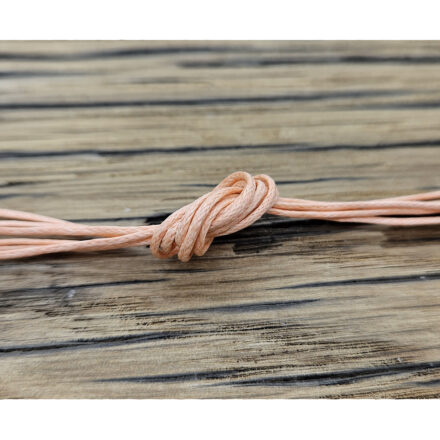 Waxkoord katoen 1mm peach