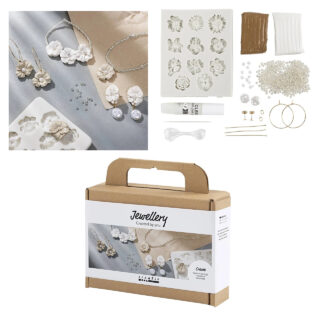 Bloemetjes oorbellen en sieraden maken polymeerklei