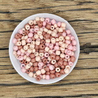 Rocailles kleine kraaltjes terra peach mix