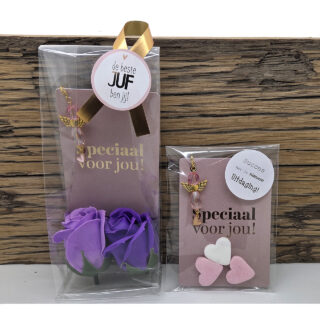 Speciaal voor jou cadeautje geluksengeltje roze