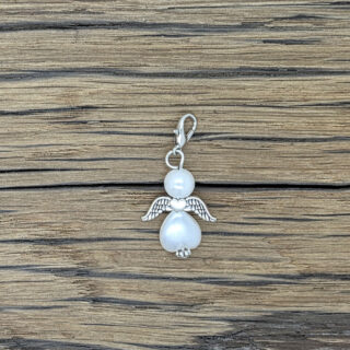 Zilver wit beschermengeltje