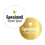 Speciaal voor jou (geleverd in wit of goud) +&euro;&nbsp;0,20
